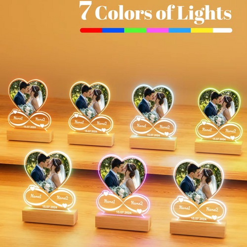 Aangepaste herinneringslamp - uniek cadeau voor hem of haar
